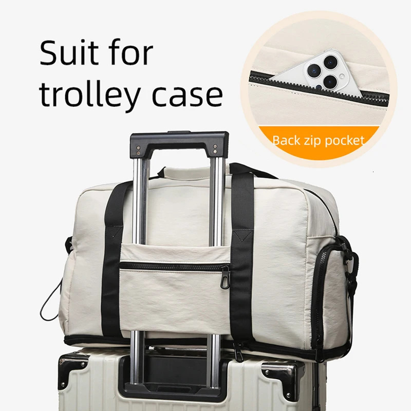 Multi-pocket Gym Bag Extensible Yoga Bags with Shoes Pocket Large Capacity Fitness Handbag Dry Wet Separation Sports Travel Pack 251114