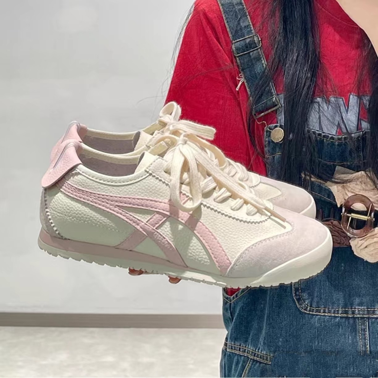 free shipping designer Casual Shoes new woman sport outdoor running pink classic vintage Platform shoes