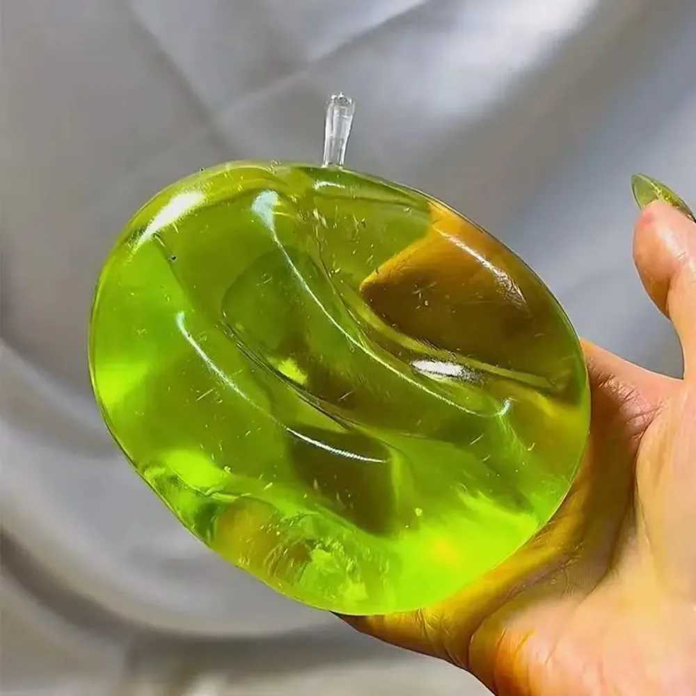 Squishy Green Apple Stress Ball Soft Fidget Sensory Toy for ADHD Autism Slow Rebound Squeeze Toy for Adults Kids Christmas Gift X251121