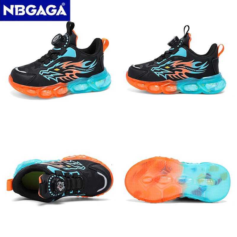 New Anti-skid Leather Kids Sneakers for Boys Running Walking Lightweight Casual Shoes With Fashion Dragon Pattern Size 28-39W251121