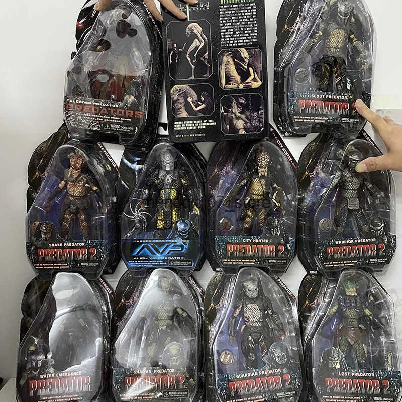 Alien Character Predator Character Celtic Masked Scar Predator Snake Guardian Shaman City Hunter Mantis Alien Warrior Alien Q250421
