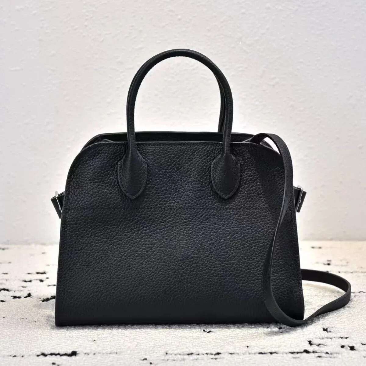 Genuine Leather Margaux 10 Handbag Shoulder Crossbody Soft Suede Tote Bag Large Capacity High Quality