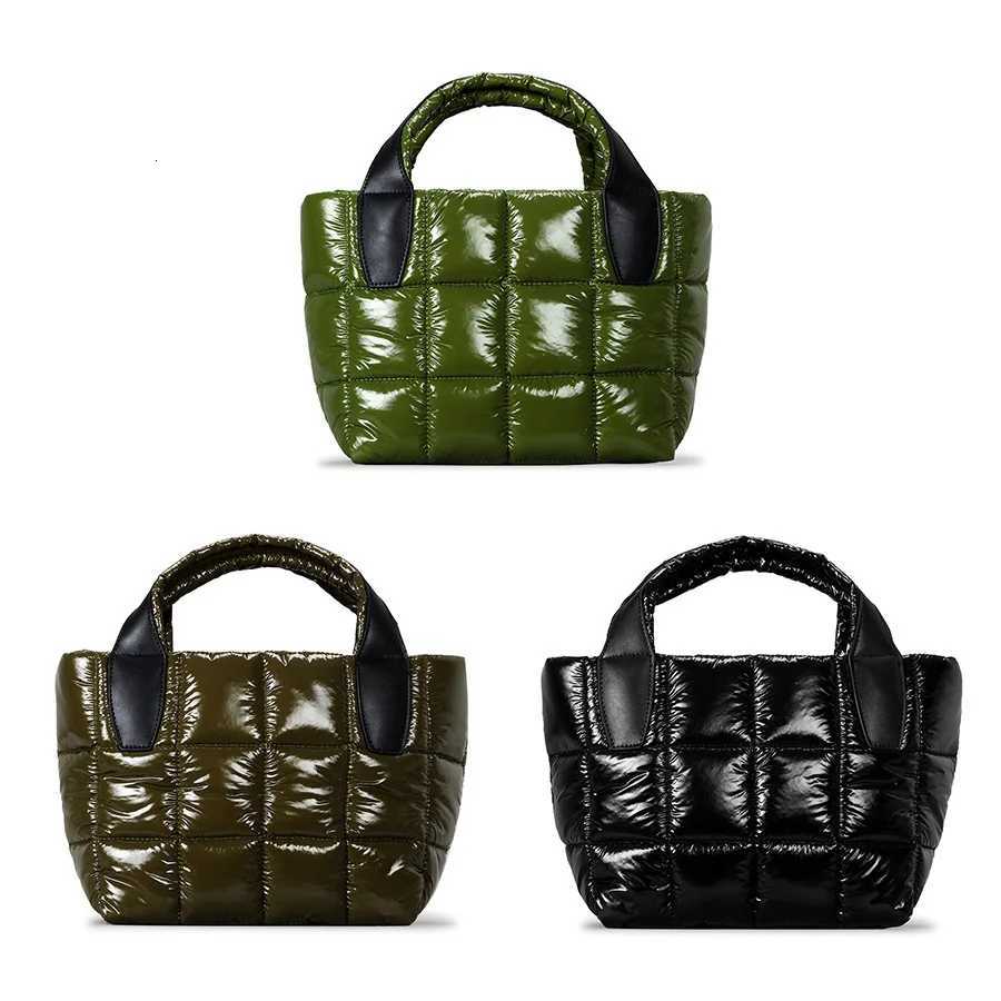 Fi Soft Puffer Tote Bag Casual Nyl Quilted Padded Wen Handbags Waterproof Lightweight Shoder Crossbody Bags 2025 Y251121