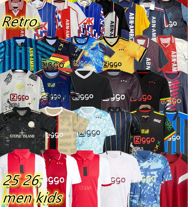 2024 2025 GODTS AKPOM BROBBEY Soccer Jersey 1989 17 Retro Shirt BERGWIJN TAYLOR BERGHUIS HATO FORBS KLAASSEN MEOIC AVILA HENDERSON 24 25 26 men kids kit football shir