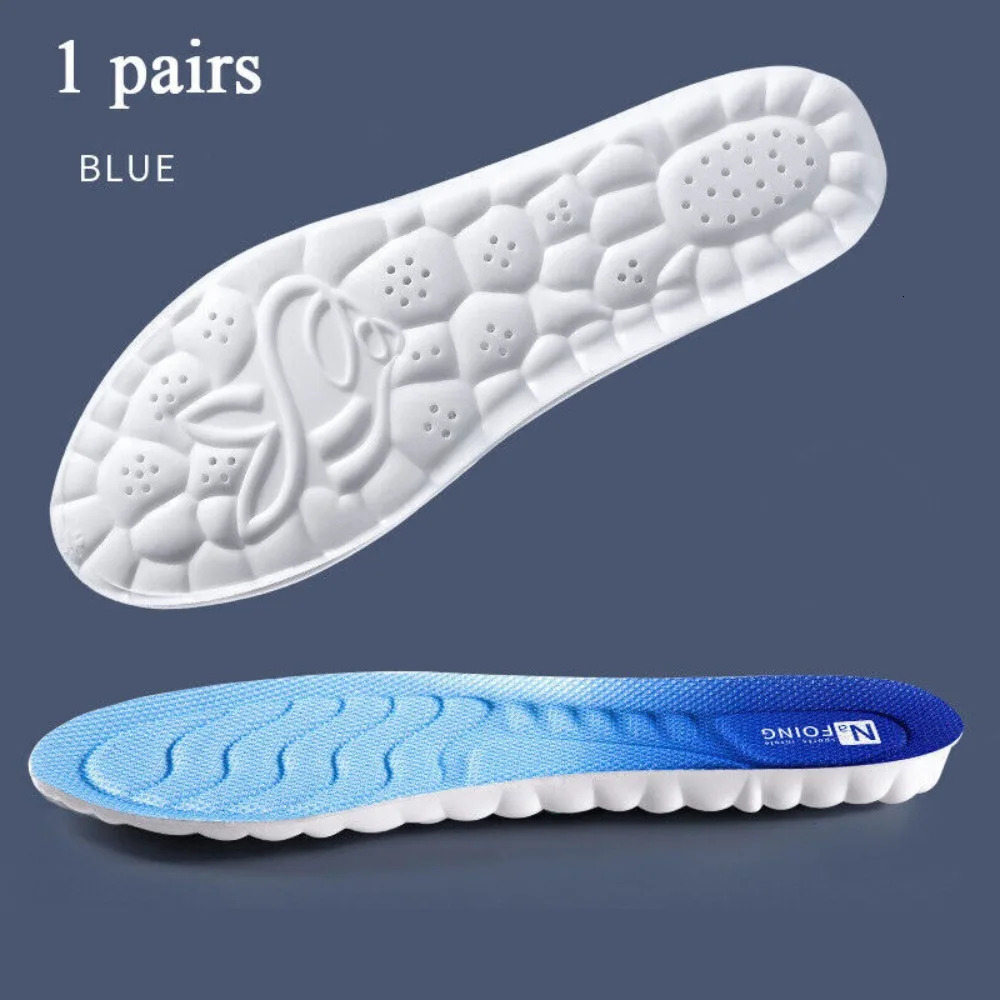 4D Cloud Technology Insoles Hiking Trainer Inner Soles Inserts Breathable Work 251121