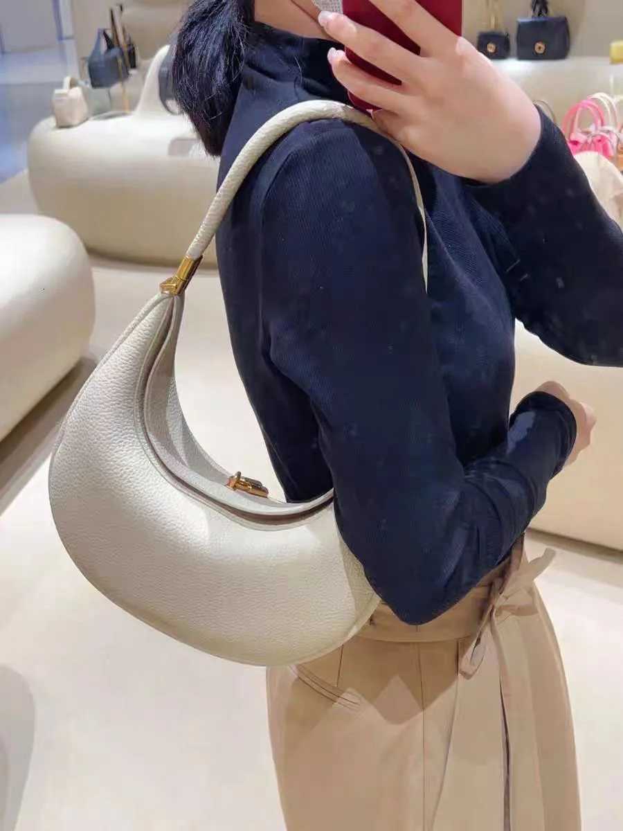 2025 New Medium Crescent Bag Wens Bag Niche Design Crescent Bag Armpit Bag Single Shoder Crossbody Bag Y251121