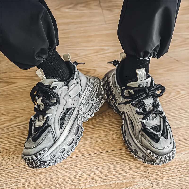designer sneakers New Summer Outdoor Men's Casual Sneaker Shoes for Men Sports Thick Bottom Breathable Mans Loafers Popular Model Male Sneakers