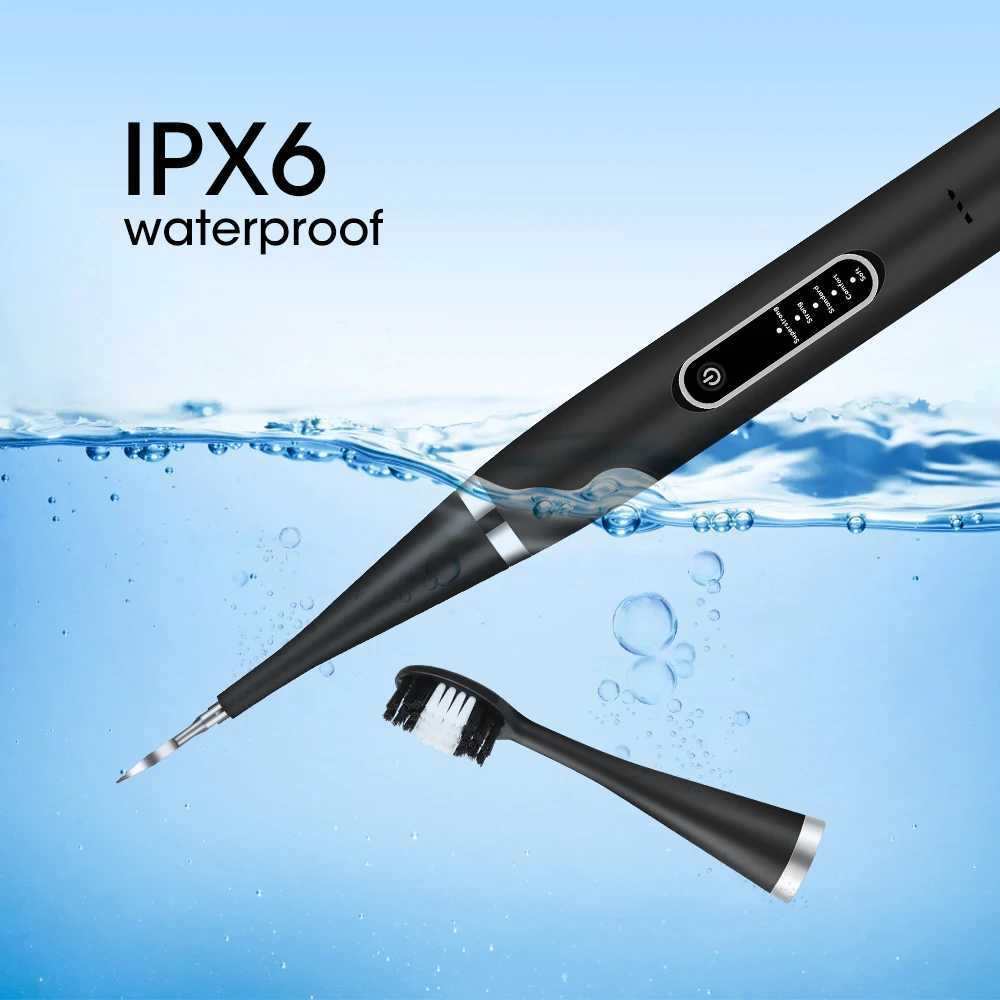 Sonic Electric Toothbrush USB Rechargeable Long Battery Life Adult With 4 Replacement Brush Heads Travel Box Waterproof Tooth C251121