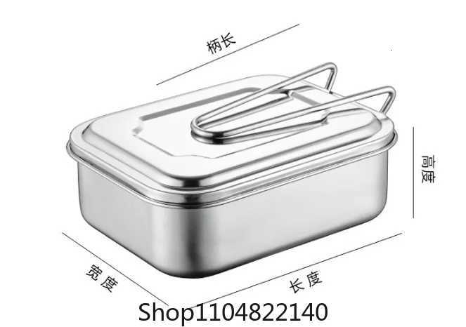 304Stainless steel bento boxhandleconvenient foroutdoor snacksconvenient foroffice workers and students to bring lunch anddinnerM251121