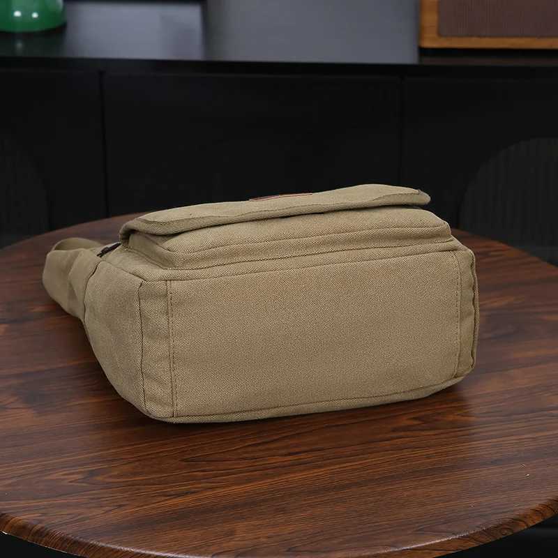 Fashion Casual shoder bag mens mti pocket crossbody bag mailman bag work bag daily use Y251121