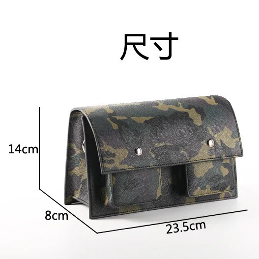 Fashion Camouflage Mens Handbags Pu Leather Male Shoulder Bag Men Crossbody Bag Messenger Bags 251119