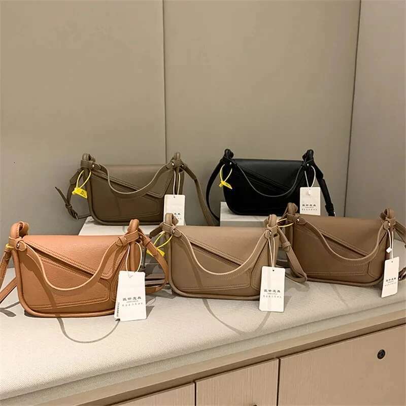 New Designer For Women Fashion Tote Bag Hand Messenger Square Handbag Ladies Cute Crossbody Purses Side Leathe Bags