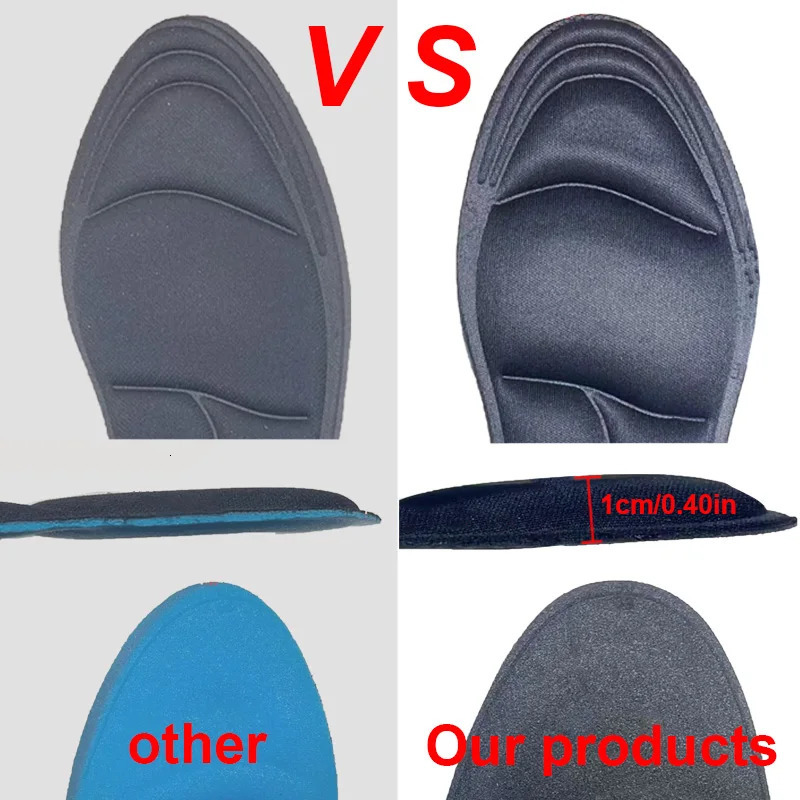 4Pairs8Pairs16Pairs Thick Memory Foam Arch Support Insoles For High Heels Sneakers Flats Improve Foot Comfort And Posture 251121