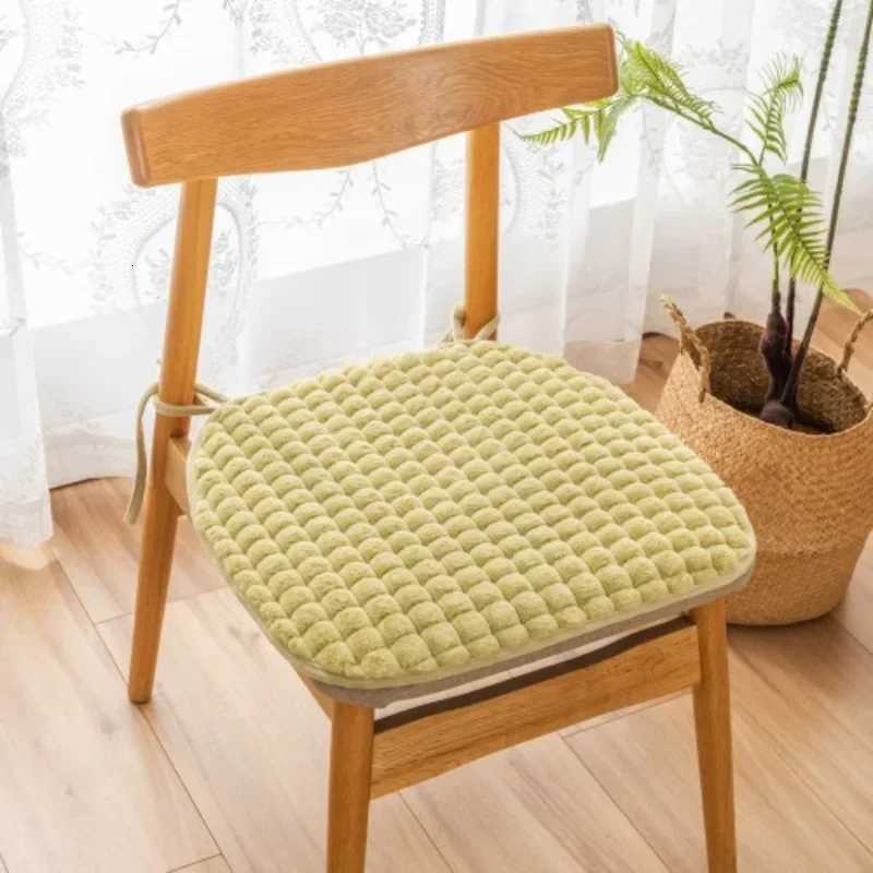 Winter-thicker Square Chair Cushion Seat Pad With Tie Cotton Seat Cushion Filling Dining Chair Cushion Non-Slip Dinning ChairPad C251121