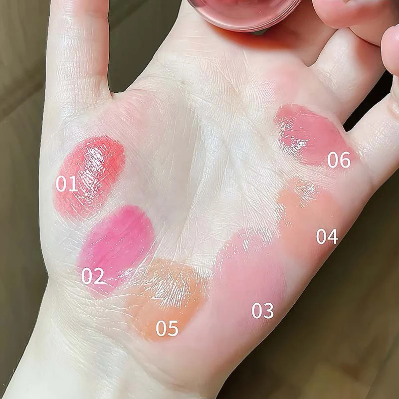 High Pigment Juice Blush Balls Natural Saturation Tint Brightening Moistured Easy Color Rouge Silky Blusher Cream Contour Makeup 251113