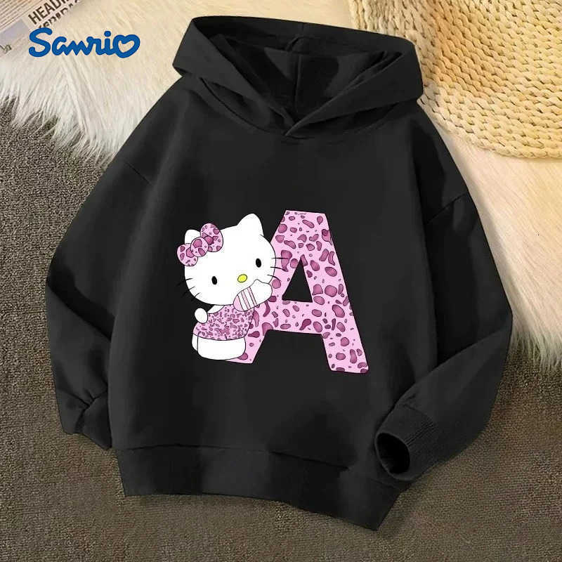 Sanrio Warm Childrens Hoodies for Autumn and Winter Casual Tops for Girls and Boys 2025 New Style Comfortable and Soft Hoodies H251121