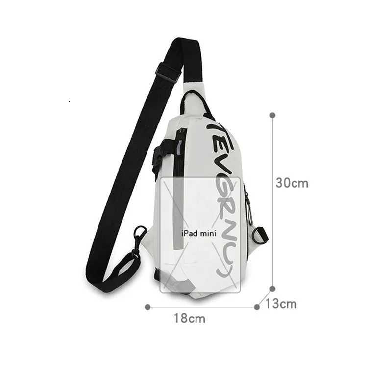 Fashion Large capacity shopping travel crossbody bag Sports leisure lightweight mtifunctial ch bag running cycling unisex 2025 Y251121
