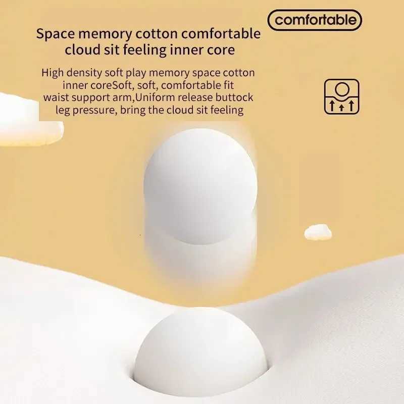 1pc Ergonomic Memory Foam Office Cushion Anti Hemorrhoid Cushion Chair Cushion Tailbone Car Office Seat Cushion C251121