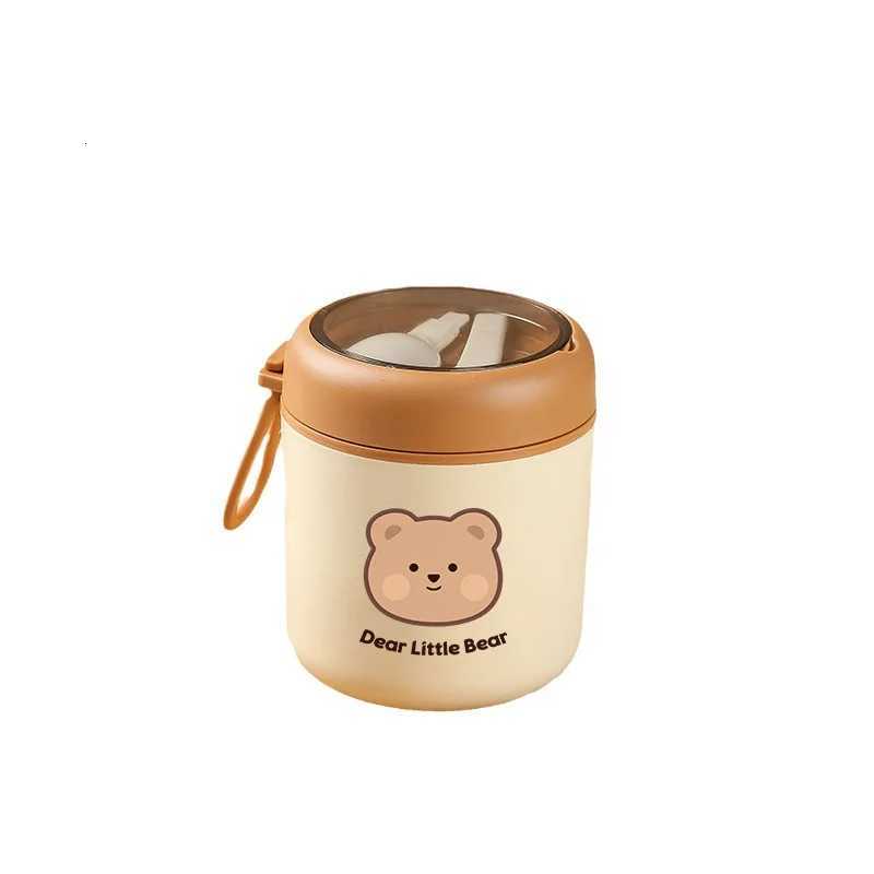 530ML Vacuum Thermal Lunch Box with Spoon Portable Stainless Steel Thermos Soup Cup Food Container Bento Box for KidsM251121