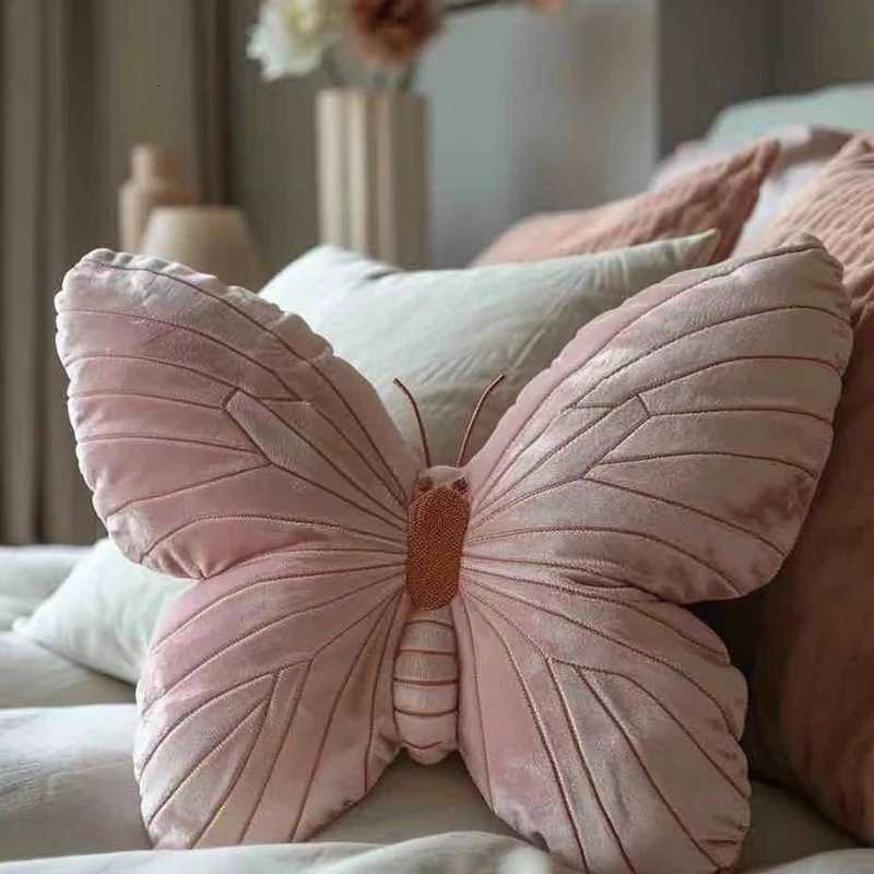Cute Princess Butterfly Office Living Room Bow Bedroom Car Sofa Cushion Home New Room Home Garden Decor C251121