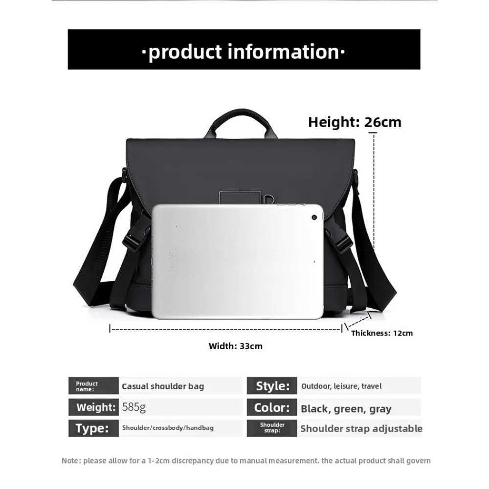 2025 Mens Crossbody Bag - Multi-Functional Chest Bag with Premium Feel Handheld Shoulder BackpackT251121