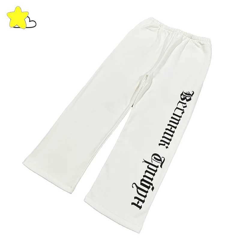 High quality cotton jogging drAWstring vulture YZY retro sports pants mens Russian womens printed gray casual pants X250421