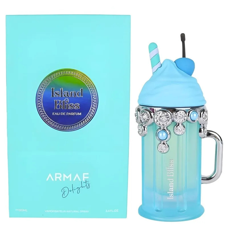 Armaf Island Bliss Eau de Parfum Spray 100ml Original Arab Perfumes Lasting Floral Fruity Senct Perfume Cologne for Women Makeup 251113