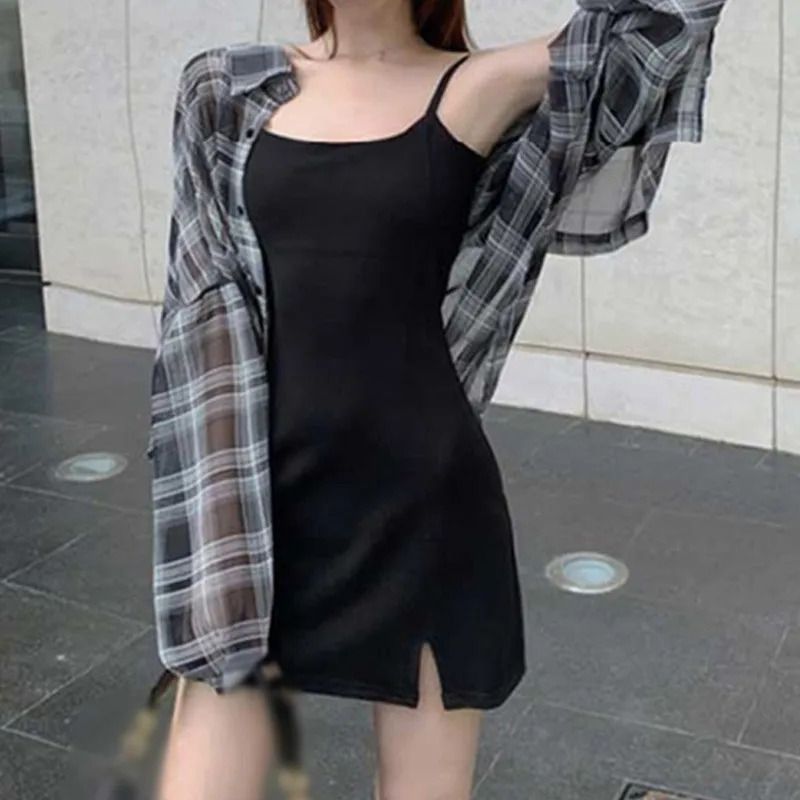 Summer vintage plain weave loose casual chiffon long sleeved sun protection shirt suitable for summer casual lazy style thin cardigan 250418