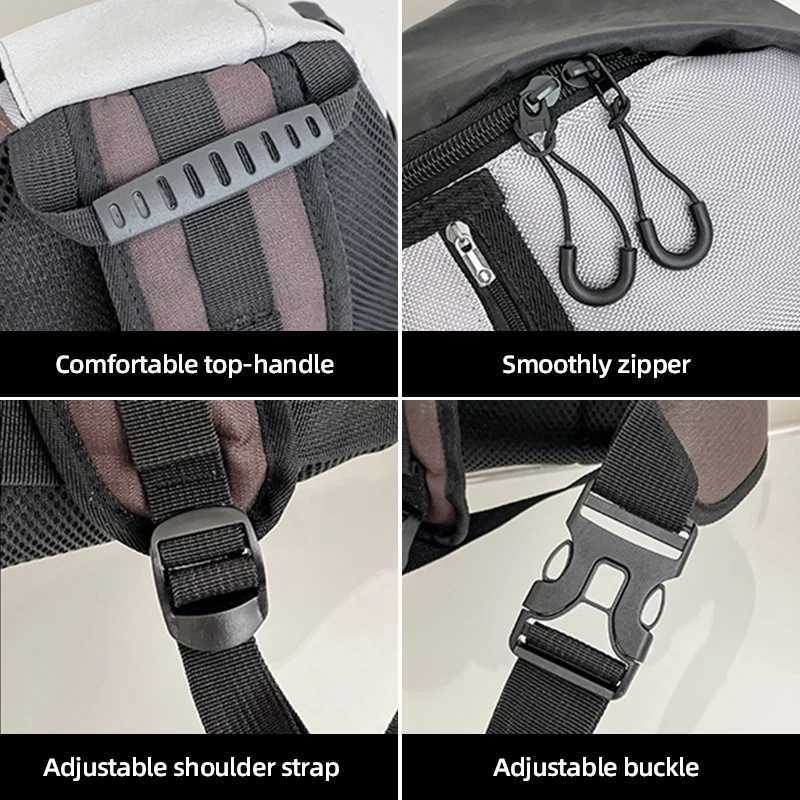 Fashion Travel Motorcycle Sling Shoder Bag Messenger Ch Bags with Adjustable Buckle Outdoor Hiking Climbing Sport Laptop Funny Pack Y251121
