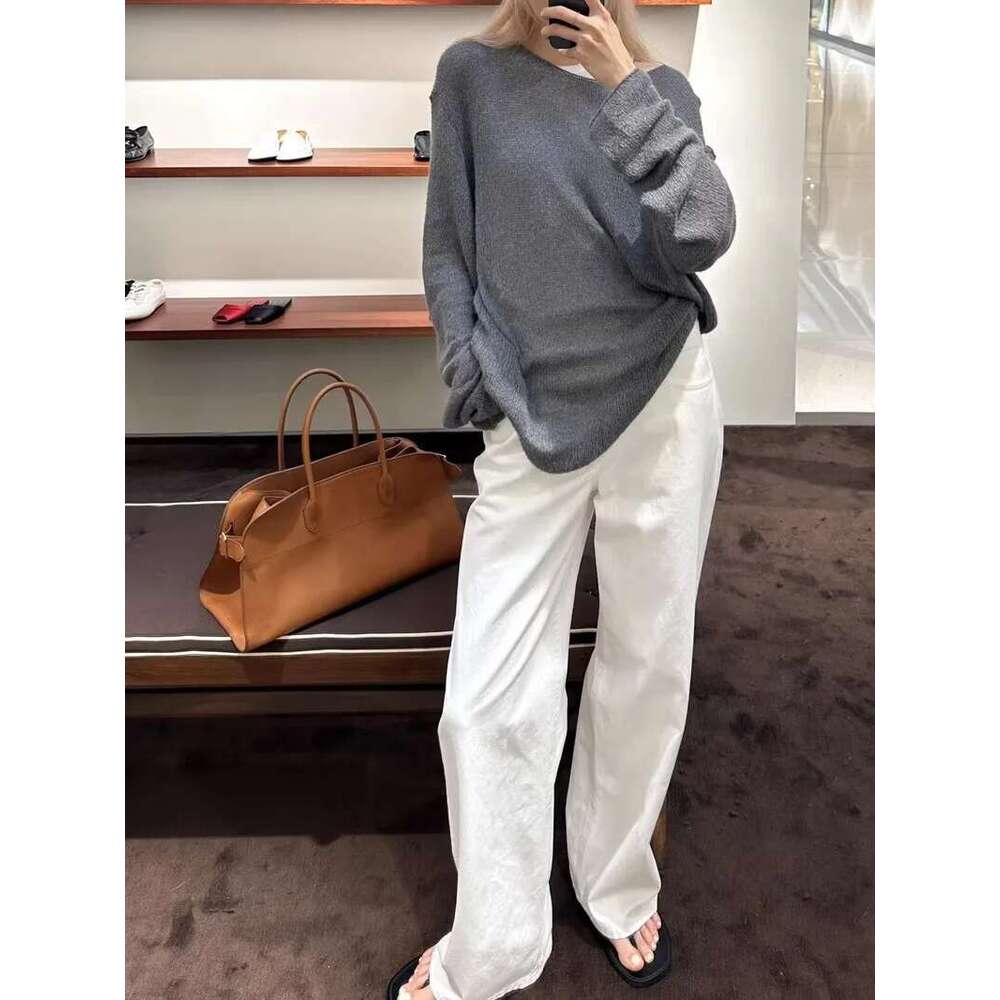 High Quality Messenger Tote Designer Cowhide Margaux Horizontal Handbag Soft Genuine Leather Large Capacity Shoulder Bag