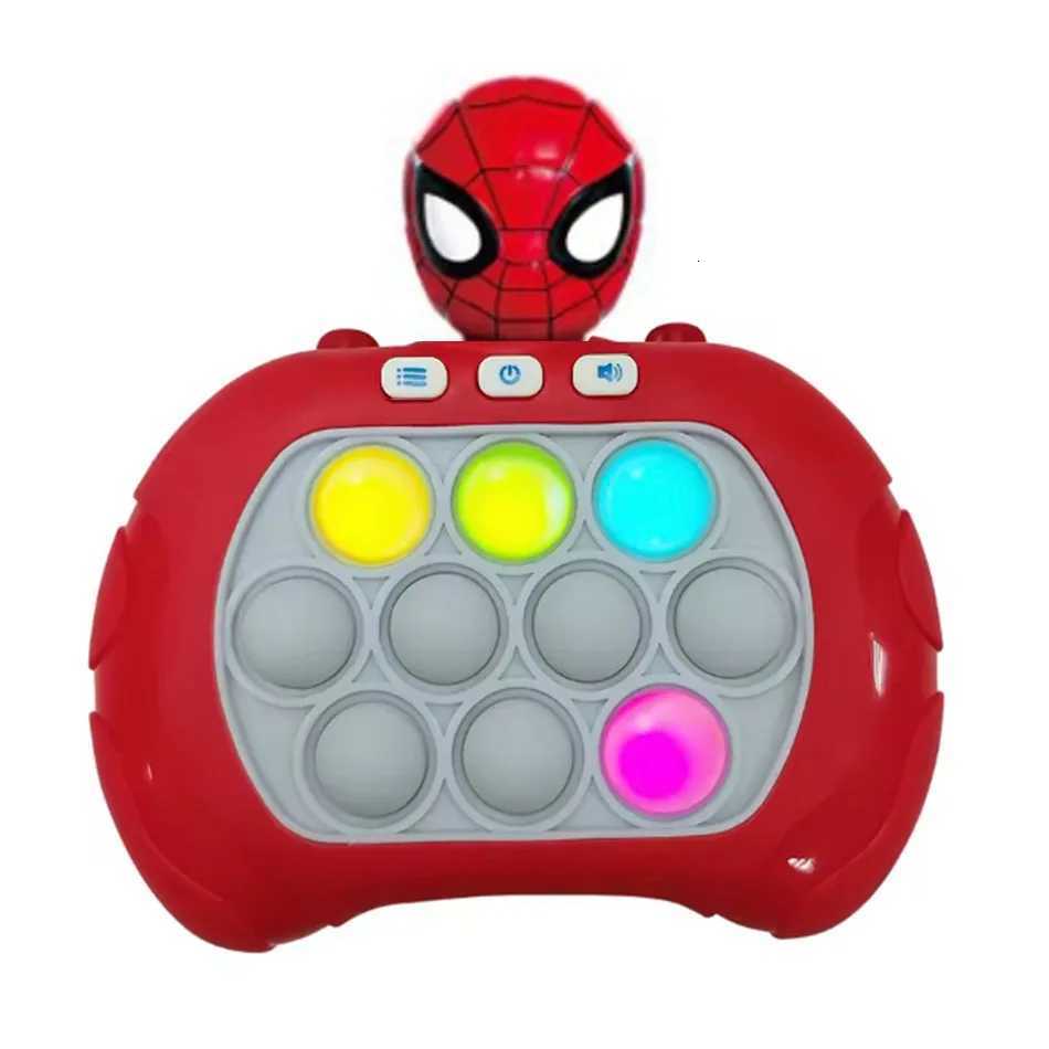 New 9 styles Quick Push Game Pop Up Fidget Bubble Electronic Pop it Pro Game Light AntiStress Toys For Adult Gift 2026 X251121