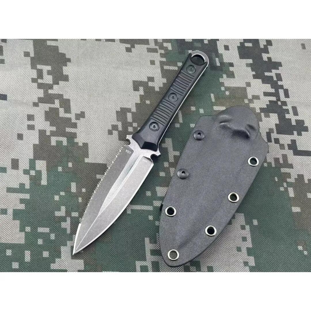 Borka SBK SBD Kitchen Fixed M Steel Blade Black G Handle Precision Cutting Chef Knife