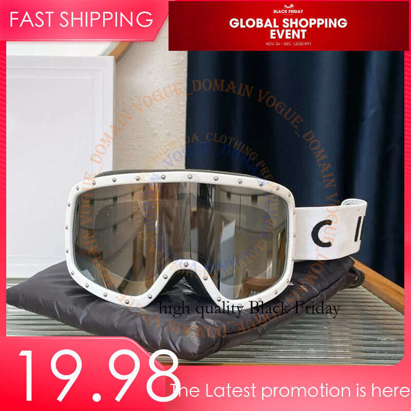 Designer Ski Goggles Outdoor Sports Double Layers Windproof Mask Glasses Ing Snow Snowboard Moto Cycling Sunglasses Fashion Ski Goggles Mountain skiing goggle 9af