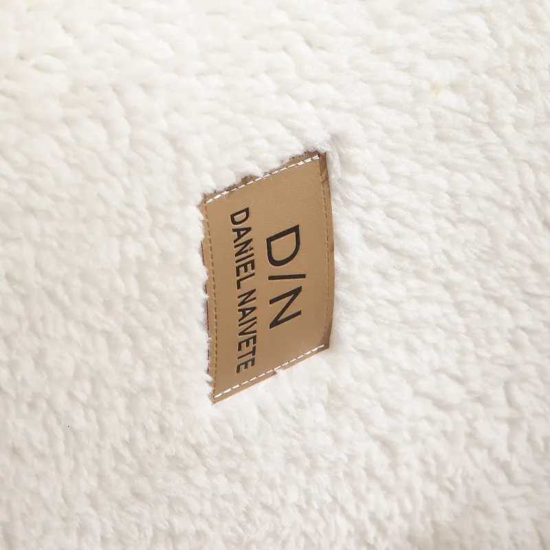 Non-slip Dining Chair Pad Chair Cushion Sherpa Winter Chair Cushion with Anti-slip Straps for Office School for Dining S093 C251121