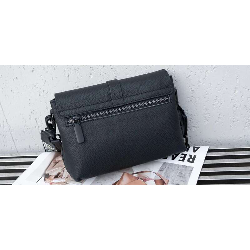 Real Cow S Skin Straps Women Genuine Leather Crossbody Bag Female Natural Cowhide Shoulder T Bag