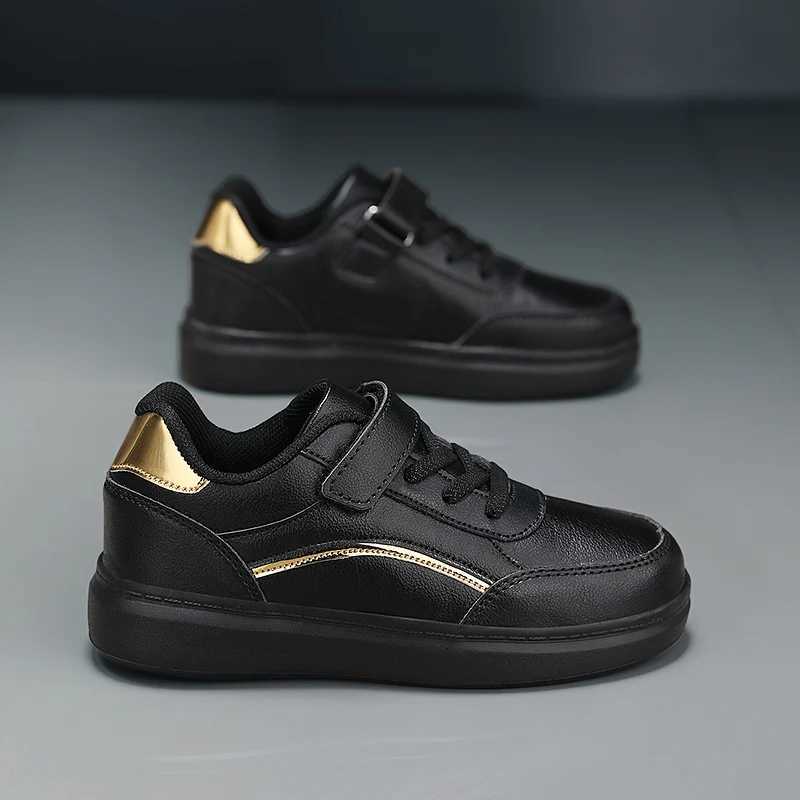 White Children Sneaker Boys Shoes PU Leather Casual Sports Kids School Skate Shoes Luxury Autumn Tennis Sneaker for BoyW251121