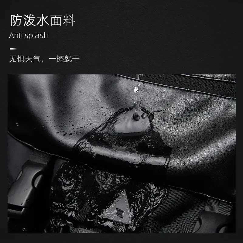 Fashion Messenger Bags For Men Waterproof Large Crossbody Shoder Mens Hip Hop Street Cycling Travel Mtilayer Antitheft Design Bags Y251121