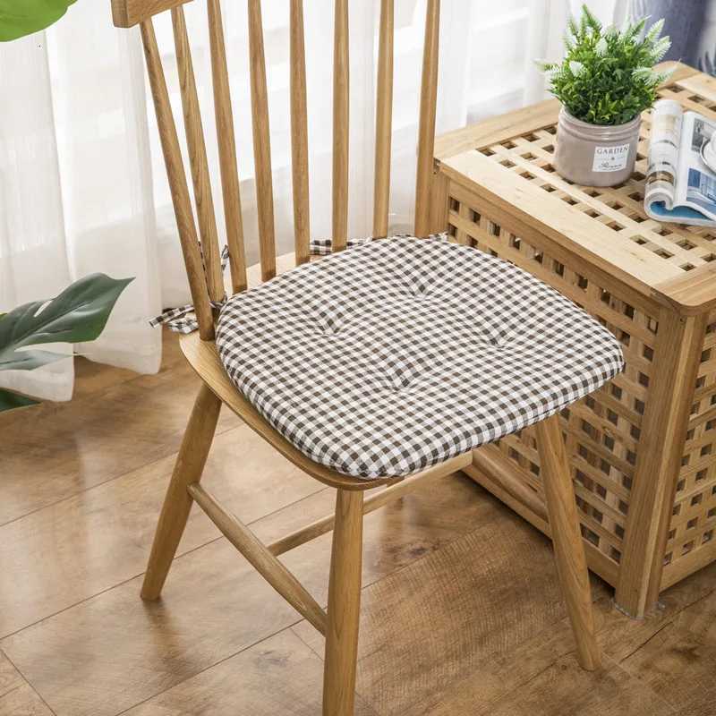 9 Patterns Chair Cushion Cotton Cloth Seat Pad Thickened Sponge Non-slip Printed Cartoon Home Decoration Northern Europe Cushion C251121