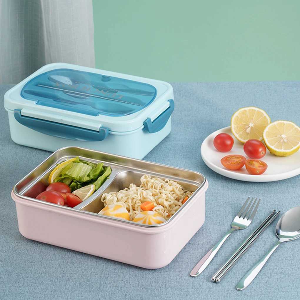 Leakproof Food Container For Picnic Camping Meals Easy To Clean Can Be Heated Lunch Box TablewareM251121
