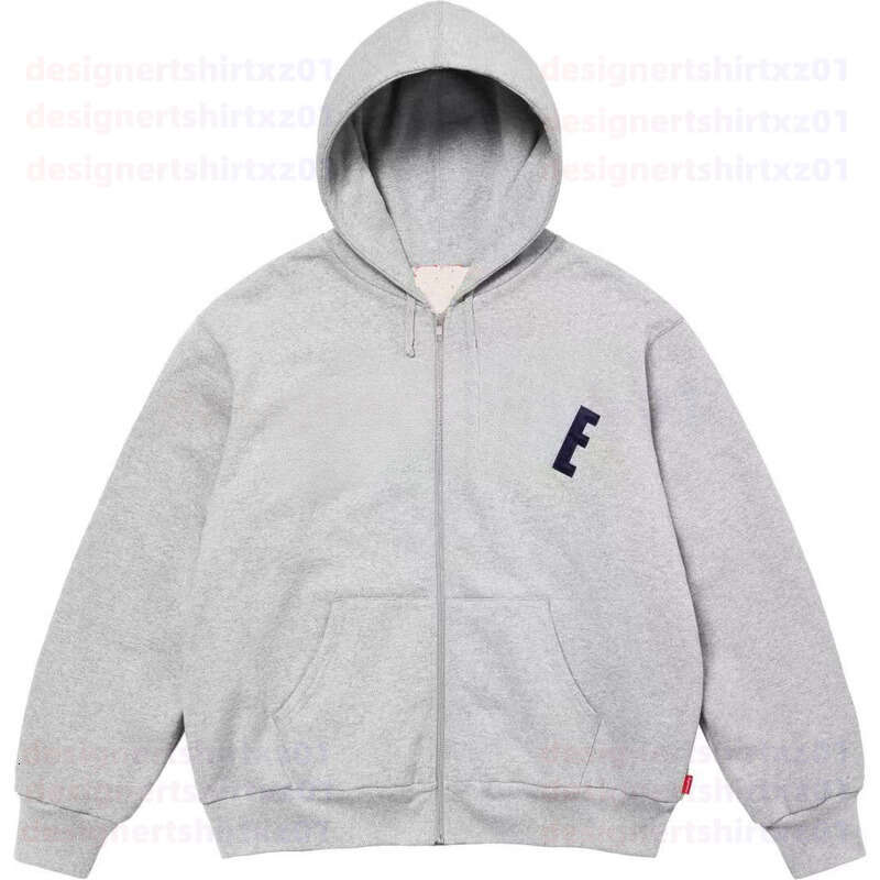 Supremely Hoodie Puffer Jacket Doudoune Femme Parke Sweatshirt Winter Streetwear For Men Tech Fleece Letter Hooded Sweatshirt Women Zipper Cardigan Jacket