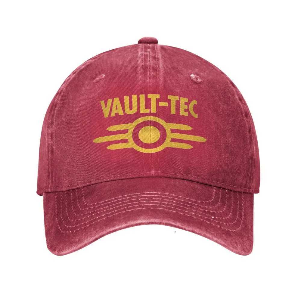 Vault Tec Fallouted Game Sun Baseball Cap Unisex-Teens Design Hip Hop Hat Summer Trendy Tennis Skate Hot Sale Baseball CapsT251121