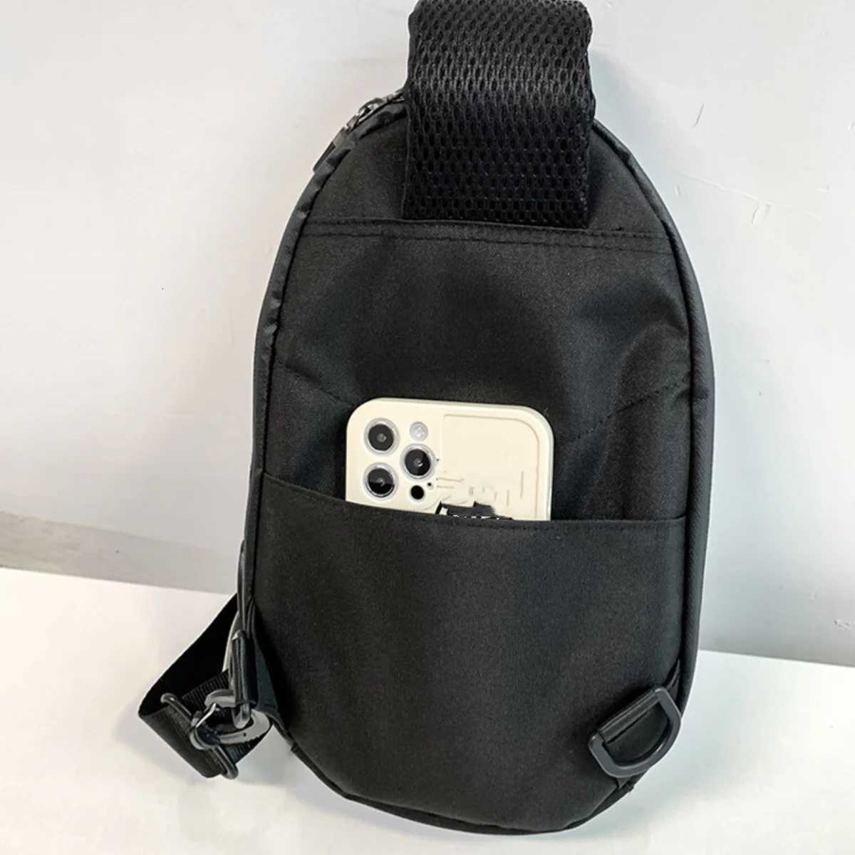 Fashion New Shoder Bag Mens Street Fi Trend Mti-Layer Crossbody Bag Large Capacity Outdoor Cycling Travel Business Trip Ch Bag Y251121