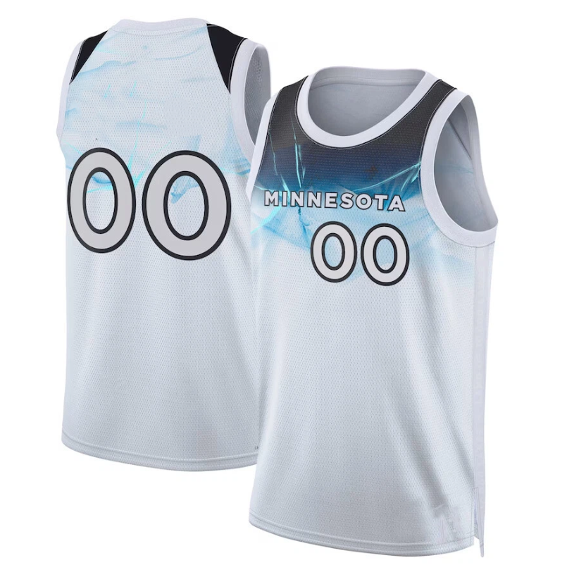 Anthony Edwards Basketball Jerseys MIN Timberwolven Naz Reid Donte DiVincenzo Julius Randle Jaden McDaniels Rudyy Gobert Conley Jaylen Clark Dillingha