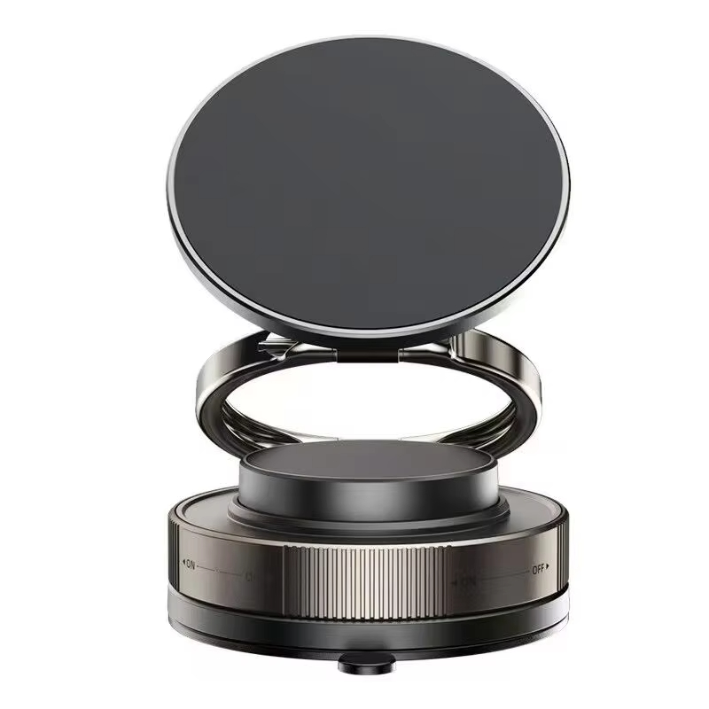 T28 Strong Magnetic Vacuum Suction Car Phone Holder Hands Free Double Sided Phone Mount Holder for All Phones