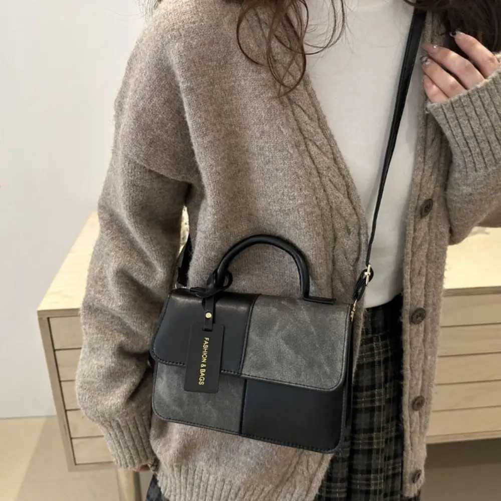 Color Blocking Women Shoulder Bag Portable Korean Style Ladies Crossbody Bag Large Capacity Handbag Mini Travel Bag TravelT251121