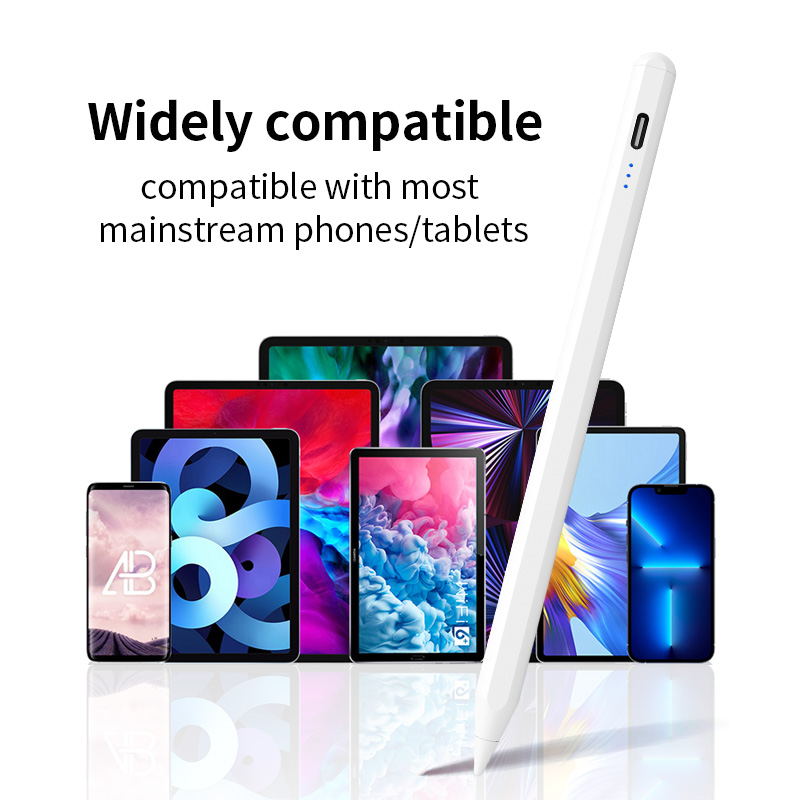 Universal Active Stylus Pen Compatible for IOS & Android Touch Screens Rechargeable Stylus Tip for Ipad/Ipad Pro/Air/Mini/Phone