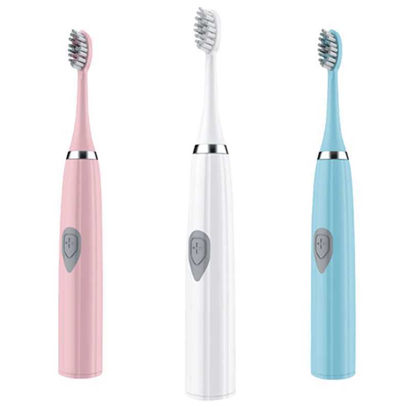 Adult-sized Tovo electric toothbrush with soft bristles, portable, long battery life, IPX6 level waterproof, smart design C251121