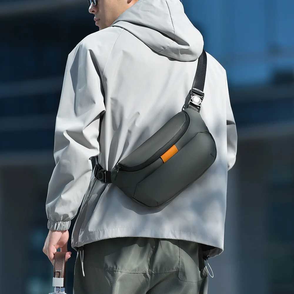 Fashion Mens crossbody bag street fi cool and handse ch bag summer fi mens shoder bag shoder ch bag Y251121
