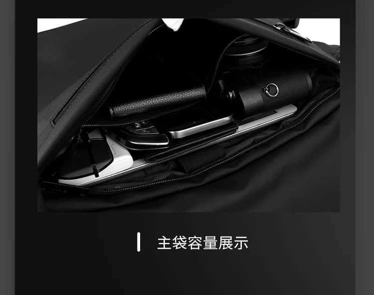 Fashion WEPOWER Waterproof Mtifunctial Crossbody Bag Large Capacity Nyl Messenger Bag Traveling Cmuting Sling Bag for Men Y251121