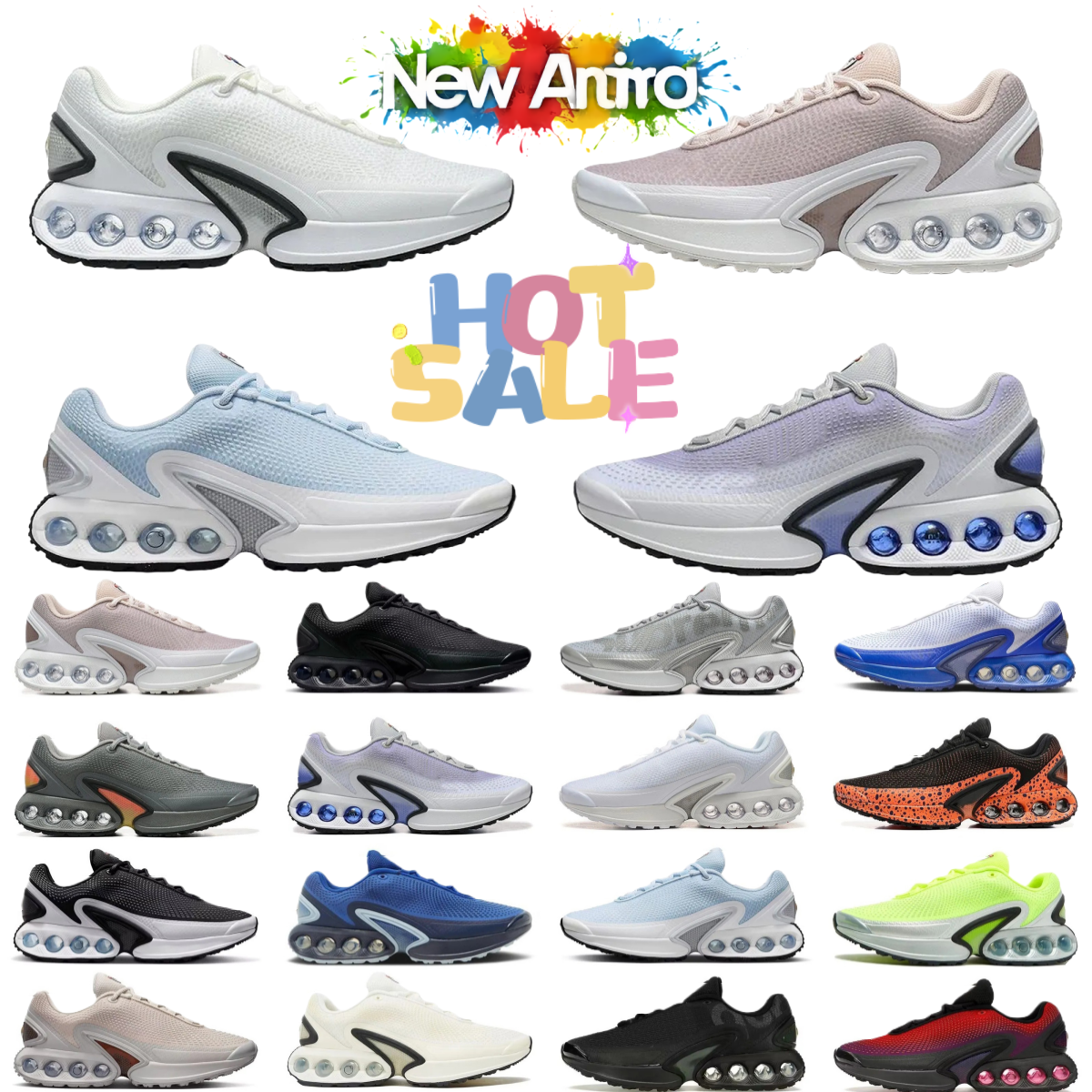 DN designer shoes running shoes sneakers all night black metallic paint deep silver semi blue platinum royal blue men and women trainer outdoor sports shoes